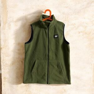 Caterpillar Kids Green Vest